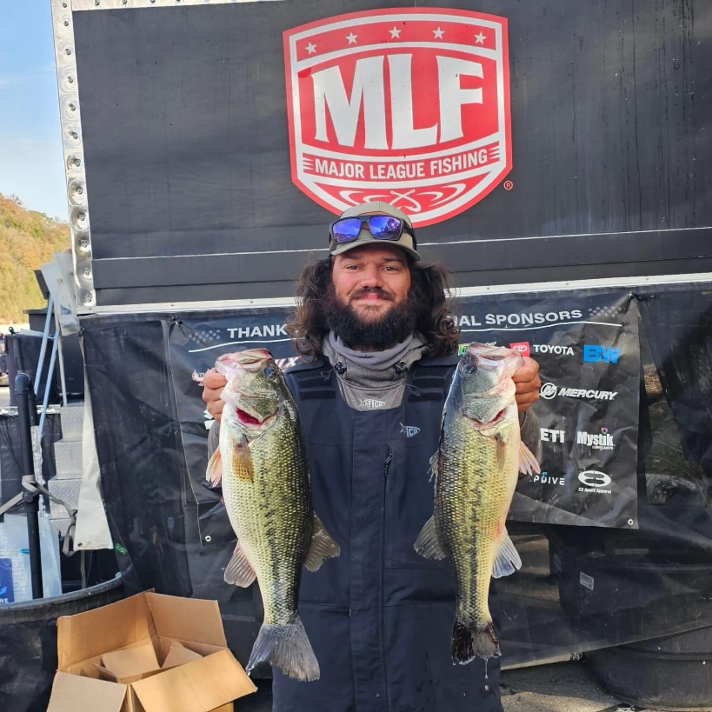 Harbor Lovin with two bass